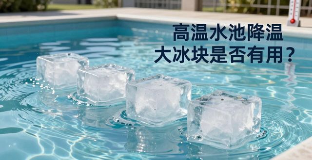 奉贤高温水池降温大冰块，到底管不管用？